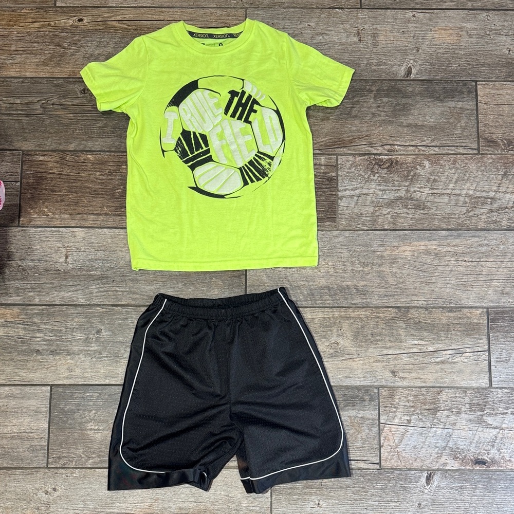 Xersion Bright Lime Graphic Tee